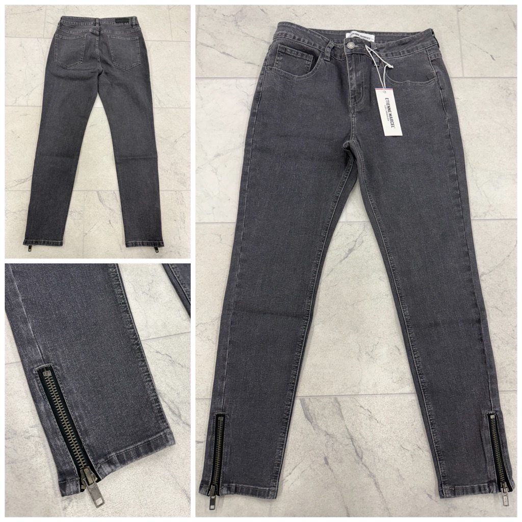 (Rr-26) Etienne Marcel Skinny Jeans W/Zip Detail
